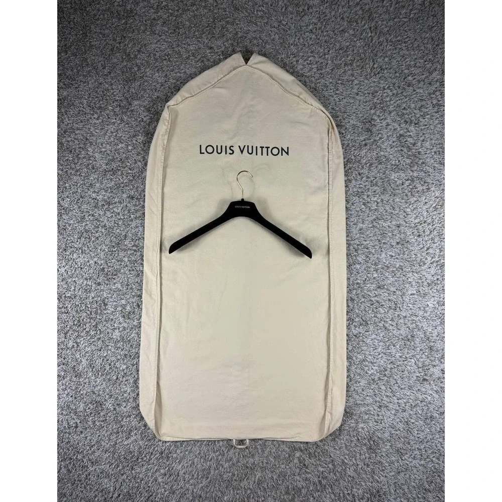Authentic Louis Vuitton Beige Garment Bag Suit Cover 47
